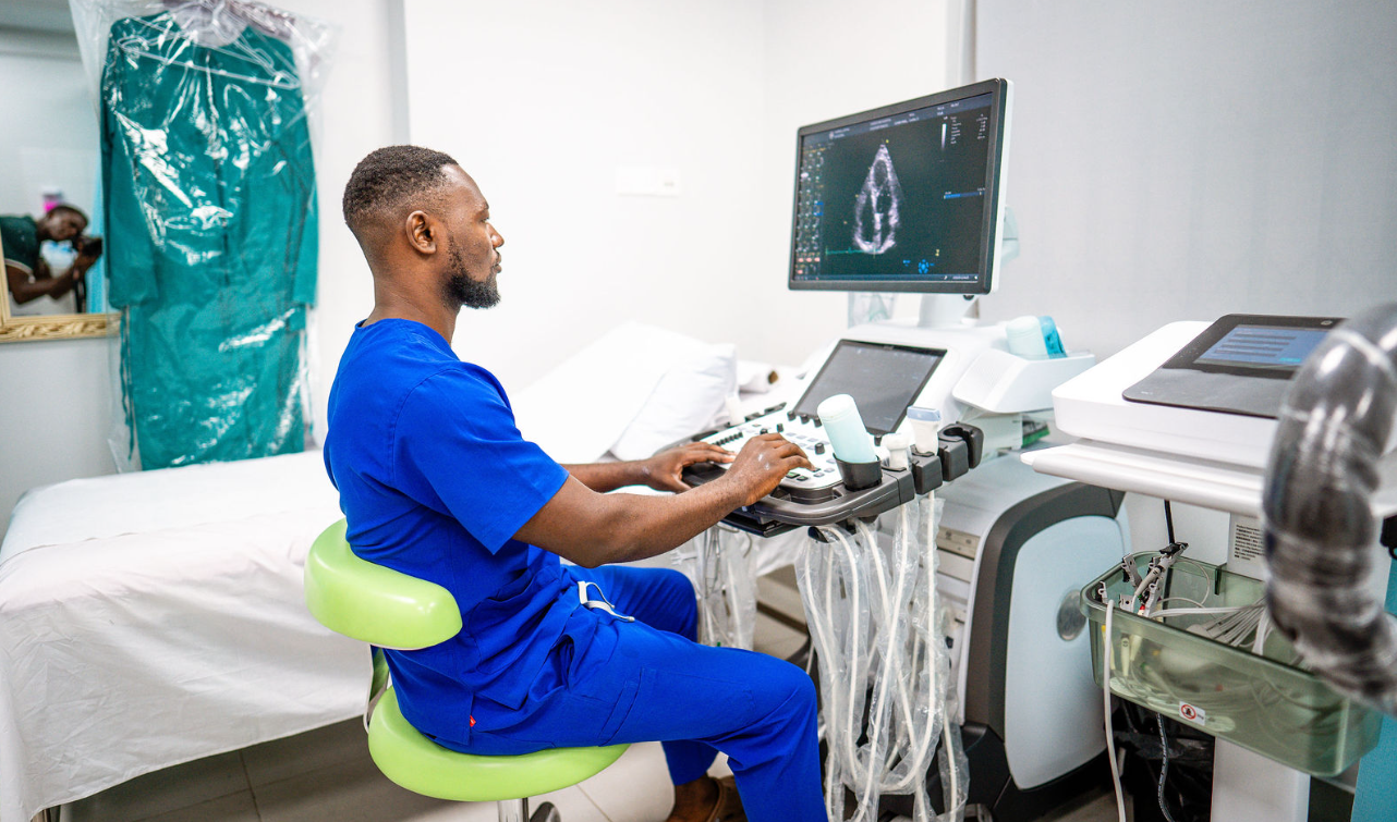 Echo Lab — GE Vivid E95 in use